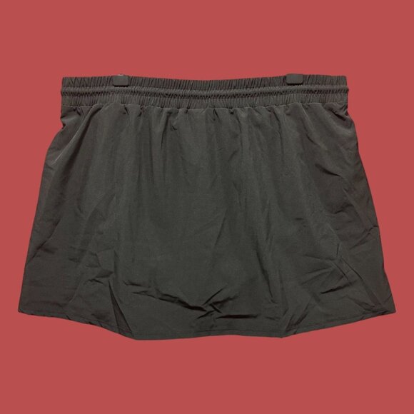 Kona Sol - Women's Quick Dry Board Skirt With Pockets - Black - Extra Large - Picture 4 of 16